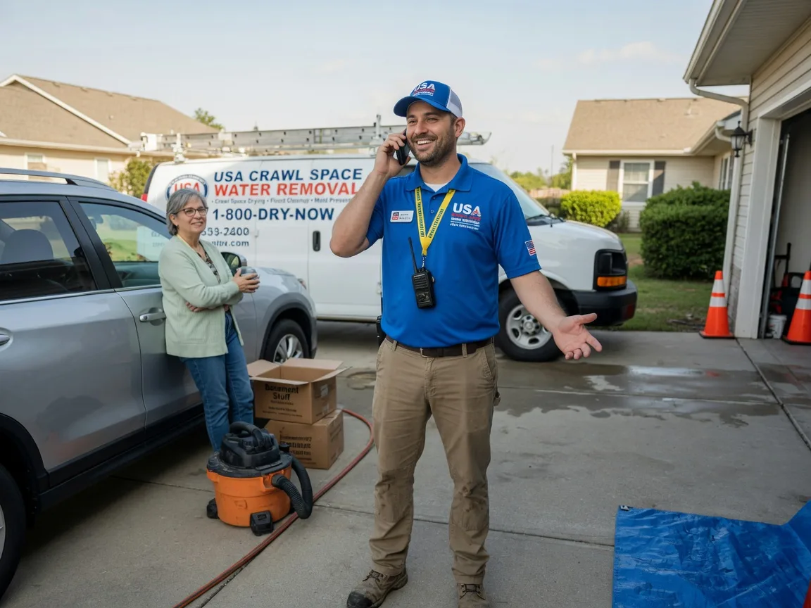 Crawl Space Water Removal New Ulm, TX FAQs